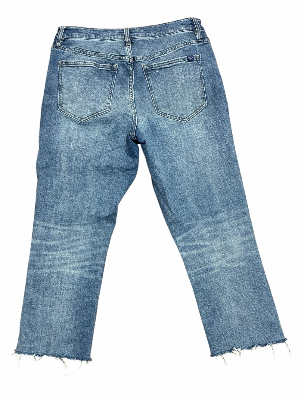 Oliver Logan Crosby Relaxed Taper Jeans Size 29p Slow Denim 29 Petite Crop Frey - Picture 5 of 12